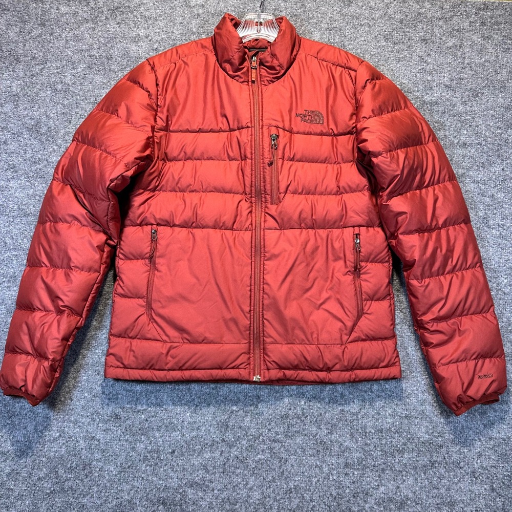 The North Face Aconcagua 2 550 Puffer Jacket Men S Red Down Insulated Winter
